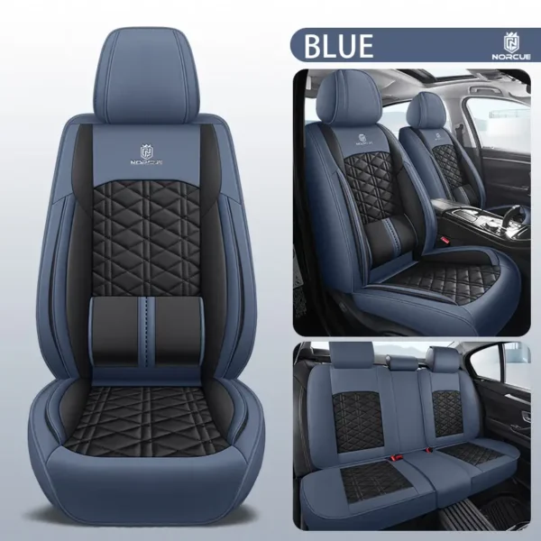 Housses de siège de voiture en cuir PU de luxe Housses de siège de voiture en cuir PU de luxe, ajustement universel, ensemble complet de 5 sièges, confort durable, mode professionnelle, installation facile, toutes saisons, kit de protection de siège de véhicule non lavable 5 décembre 2024 Kotazando