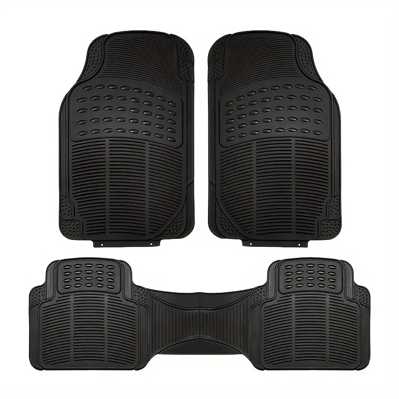 Ensemble de tapis de sol de voiture en PVC imperméable de qualité supérieure, Durable, facile à nettoyer, antidérapant, sans odeur, couverture complète avant et arrière, accessoires de protection intérieure de voiture 2 Ensemble de tapis de sol de voiture en PVC imperméable de qualité supérieure, Durable, facile à nettoyer, antidérapant, sans odeur, couverture complète avant et arrière, accessoires de protection intérieure de voiture