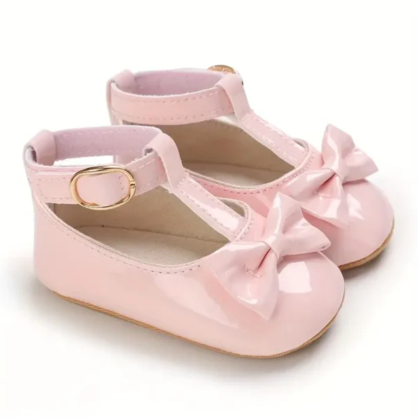 Chaussures Mary Jane décontractées avec nœud papillon pour bébé fille, chaussures de marche légères et respirantes pour le printemps et l'été - Image 7