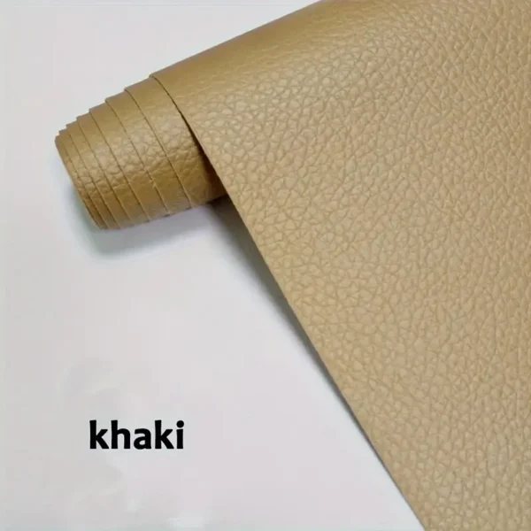 1 pièce autocollante pour réparation de cuir, colle arrière autocollante pour réparation de canapé, patchs en cuir artificiel auto-adhésifs, patch en tissu – Image 9