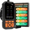 Outil de diagnostic professionnel OBD2 Outil de diagnostic professionnel OBD2, lecteur de codes de voyant de contrôle du moteur, scanner OBD2 avec réinitialisation, mode 6, mode 8 et préparation I/M, outil de diagnostic de scanner de voiture OBDII/EOBD Plug & Play pour toutes les voitures après 1996 26 décembre 2024 Kotazando