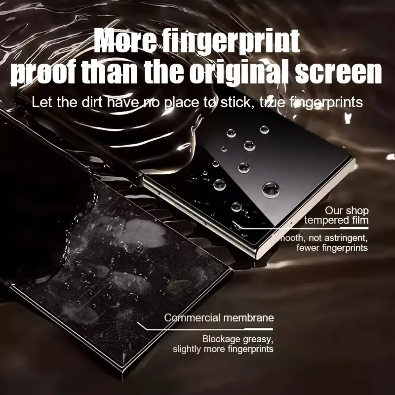 Lot de 6 protections d'écran en verre trempé pour Samsung S24 Ultra/S24/S24+/S23 Ultra, Couverture complète, anti-traces de doigts, surface brillante haute définition, bords incurvés, design épuré 6 Lot de 6 protections d'écran en verre trempé pour Samsung S24 Ultra/S24/S24+/S23 Ultra, Couverture complète, anti-traces de doigts, surface brillante haute définition, bords incurvés, design épuré – Image 5