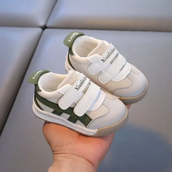Chaussures décontractées antidérapantes, à semelle souple adaptées à l'extérieur et à l'intérieur, au printemps et à l'automne pour les garçons et les filles âgés de 1 à 3 ans – Image 5
