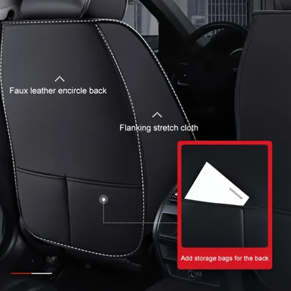 Une pièce Housse de coussin de siège de voiture en similicuir Une pièce Housse de coussin de siège de voiture en similicuir, protection universelle pour siège avant simple avec support lombaire fixe, design enveloppant respirant pour une utilisation toutes saisons, Accessoire d'intérieur automobile 5 décembre 2024 Kotazando