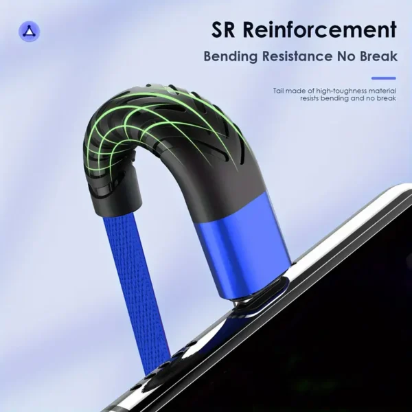 Câble de charge rapide USB pour iPhone [certifié MFi] pour iPhone 14 13 12 Pro Max X XR XS 8 7 6s 6, pour iPad Câble de charge de données USB – Image 7