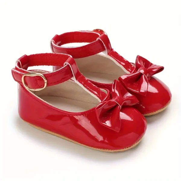 Chaussures Mary Jane décontractées avec nœud papillon pour bébé fille, chaussures de marche légères et respirantes pour le printemps et l'été - Image 9