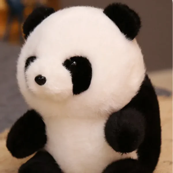 Peluche panda câline, Douce, moelleuse et mignonne avec position assise, couleurs mélangées, matériau PP – Image 7