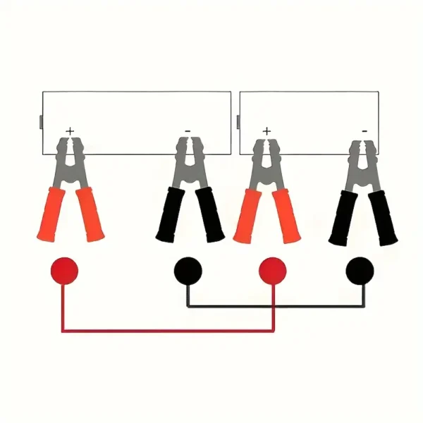 Pinces de batterie de voiture pour 2,0 L et moins, Câbles de démarrage d'urgence, compatibles avec les batteries 50-60 A, matériau en cuivre, accessoires automobiles de style américain 14 décembre 2024 Kotazando