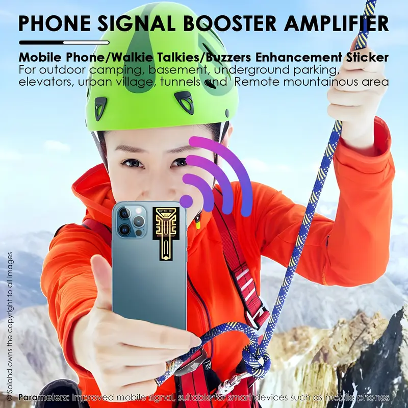 Lot de 5 amplificateurs de signal de téléphone portable en cuivre, Améliore les signaux des téléphones portables, des talkies-walkies et des buzzers, Aucune batterie requise, Idéal pour les zones reculées, les ascenseurs, les villages urbains, le camping et les voyages 9 Lot de 5 amplificateurs de signal de téléphone portable en cuivre, Améliore les signaux des téléphones portables, des talkies-walkies et des buzzers, Aucune batterie requise, Idéal pour les zones reculées, les ascenseurs, les villages urbains, le camping et les voyages – Image 8