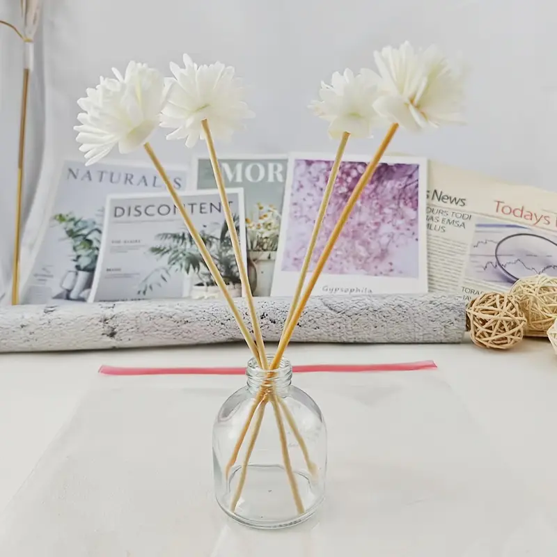 Lot de bâtonnets diffuseurs de parfum en bois – Rehausseurs de parfum d'aromathérapie pour la décoration de la maison 4 Lot de bâtonnets diffuseurs de parfum en bois – Rehausseurs de parfum d'aromathérapie pour la décoration de la maison – Image 3