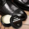 Coffret de crème revitalisante et rénovatrice pour cuir avec éponge de polissage