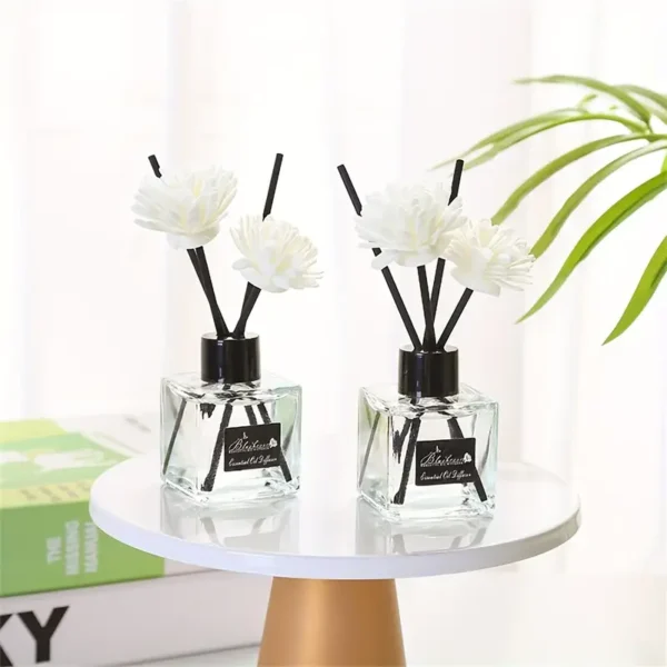 Bouteille d'aromathérapie sans flamme de grande capacité de 50 ml – Image 3
