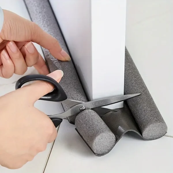 Joint de bas de porte flexible et non adhésif - Matériau plastique de qualité commerciale