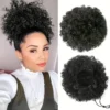 Queue de cheval afro bouffante avec cordon de serrage 20 Queue de cheval afro bouffante avec cordon de serrage 20,32 cm, extension de chignon en cheveux synthétiques bouclés et crépus 5 janvier 2025 Kotazando