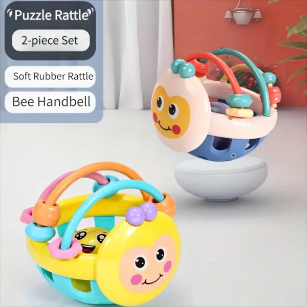 Jouet hochet sensoriel coloré pour enfants – Image 8
