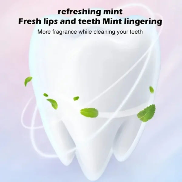 50 comprimés de dentifrice à la menthe à effet complet à croquer pour les voyages, nettoient la bouche en profondeur et gardent une haleine fraîche pendant longtemps – Image 4
