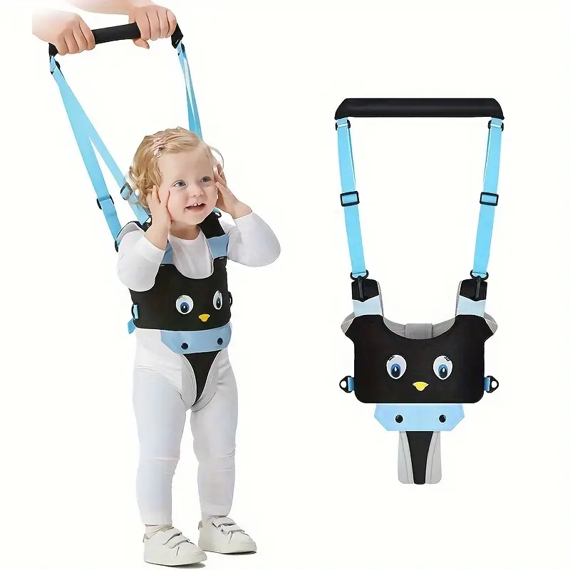 Harnais de marche pour bébé bleu 1 pièce, ceinture d'aide à la marche réglable pour Bébé 3 Harnais de marche pour bébé bleu 1 pièce, ceinture d'aide à la marche réglable pour Bébé – Image 2