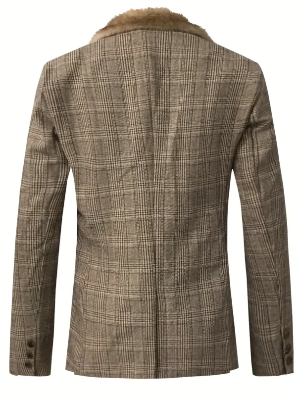 Blazer décontracté en polyester pour homme – Image 3
