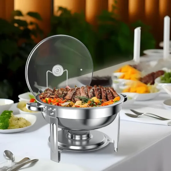 1 ensemble de marmites isothermes en acier inoxydable pour buffet – Image 7