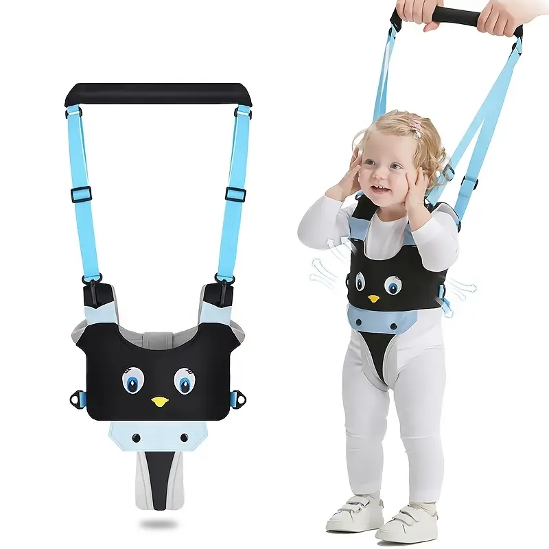 Harnais de marche pour bébé bleu 1 pièce, ceinture d'aide à la marche réglable pour Bébé 6 Harnais de marche pour bébé bleu 1 pièce, ceinture d'aide à la marche réglable pour Bébé – Image 5