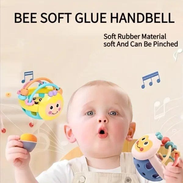 Jouet hochet sensoriel coloré pour enfants – Image 12