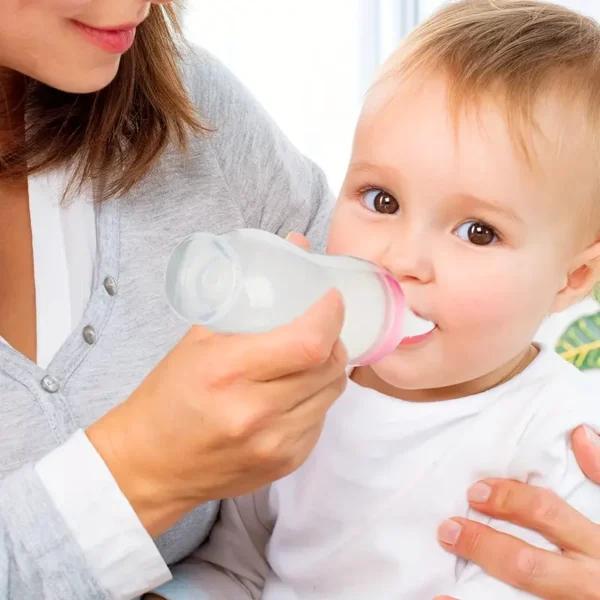 1 cuillère à riz pour enfants, facile à presser et à distribuer, équipée d'une cuillère et d'une ventouse – Image 10