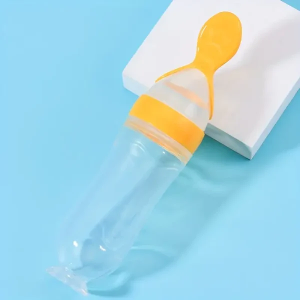 1 cuillère à riz pour enfants, facile à presser et à distribuer, équipée d'une cuillère et d'une ventouse – Image 12
