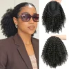 Mtmei Hair 25 Mtmei Hair 25,4 cm Afro Court Crépus Bouclés Queue de Cheval avec Cordon de Serrage, Extension de Cheveux Synthétiques Volumineuse à Clipser 5 janvier 2025 Kotazando