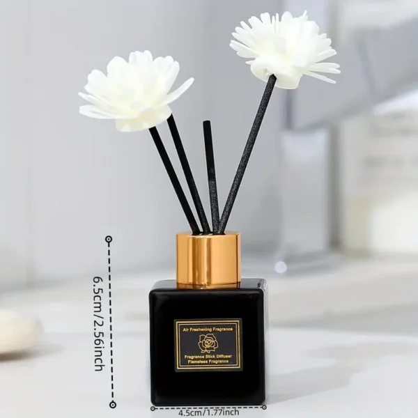 Lot de 2 diffuseurs de parfums différents, en rotin ondulé – Image 5