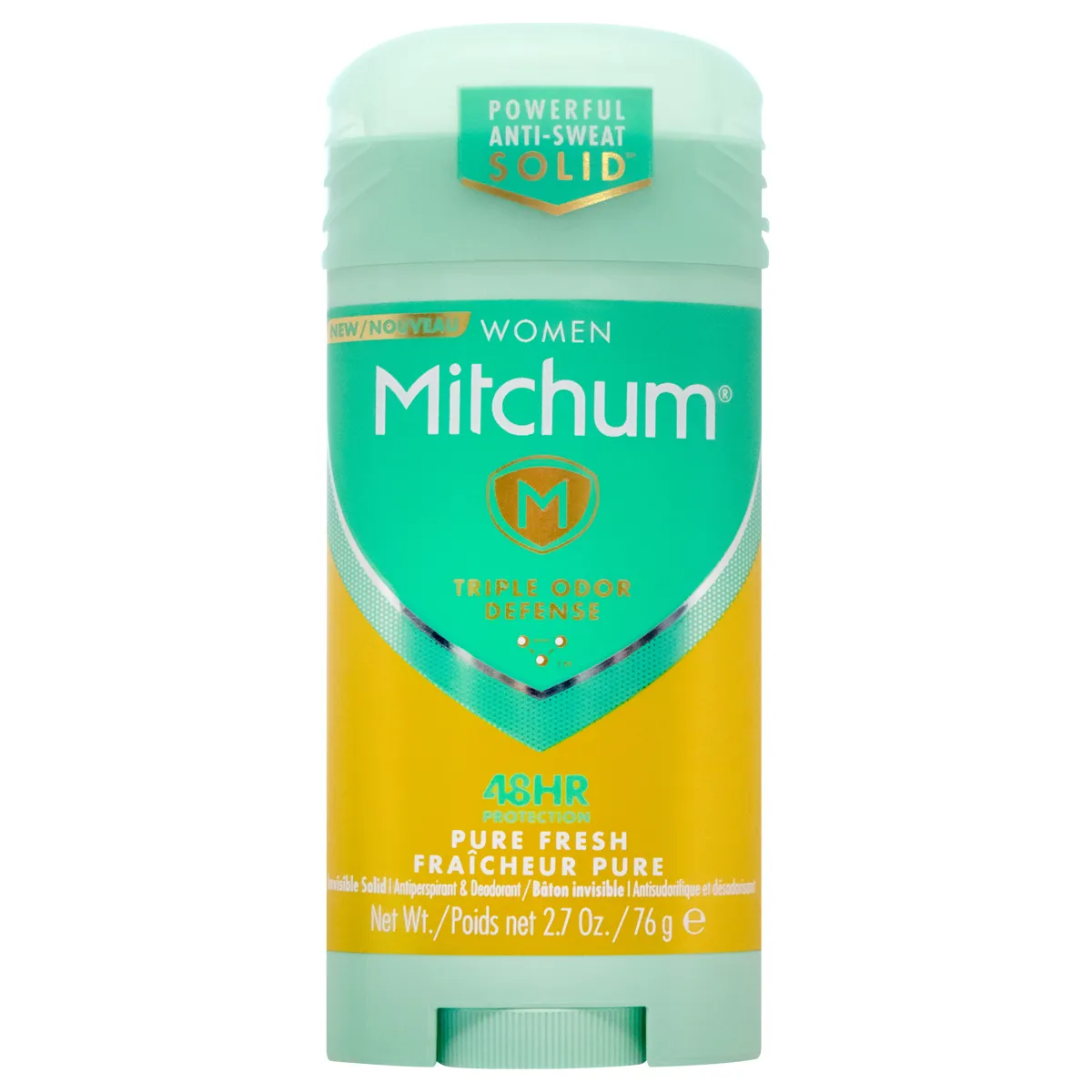 Déodorant anti-transpirant Mitchum Invisible Solid Lady 76g Pure Fresh 2 Déodorant anti-transpirant Mitchum Invisible Solid Lady 76g Pure Fresh