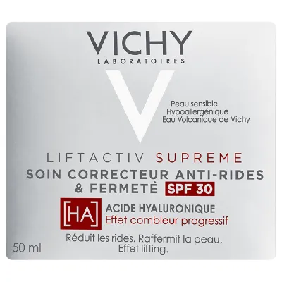 Crème de Jour Soin Anti-Rides et Fermeté Intensif Vichy Liftactiv Supreme Spf30 50 ml 4 Crème de Jour Soin Anti-Rides et Fermeté Intensif Vichy Liftactiv Supreme Spf30 50 ml – Image 3