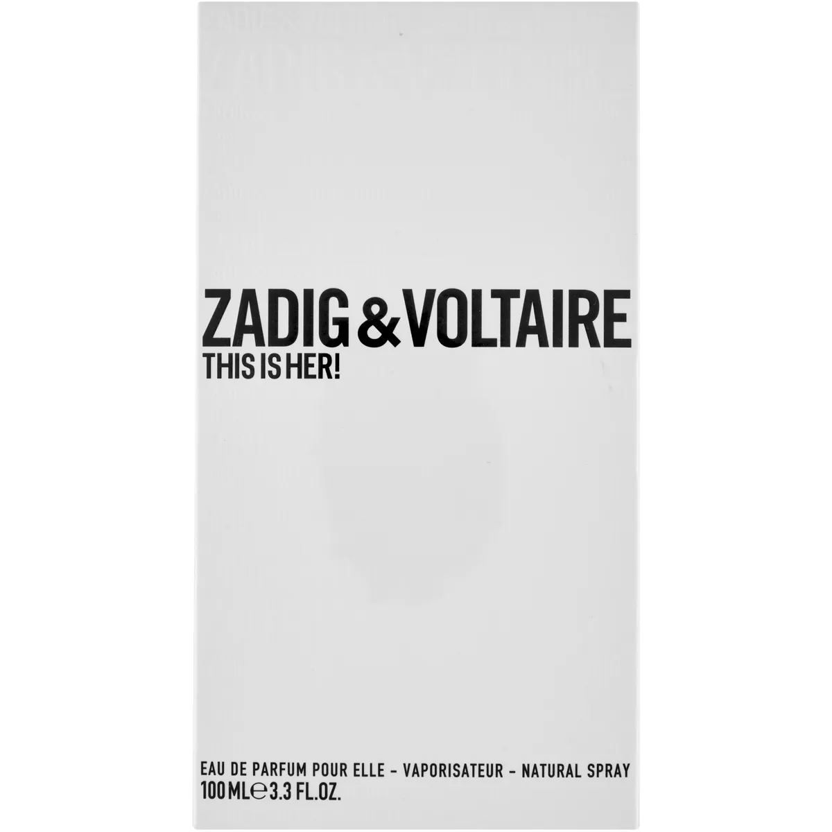 Zadig & Voltaire This Is Her! Eau De Parfum 100ml 3 Zadig & Voltaire This Is Her! Eau De Parfum 100ml – Image 3