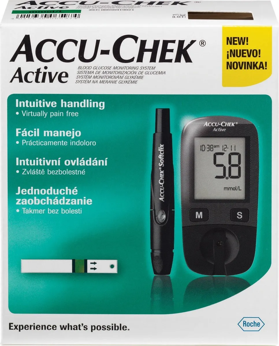 Kit Accu-Chek Active 2 Kit Accu-Chek Active