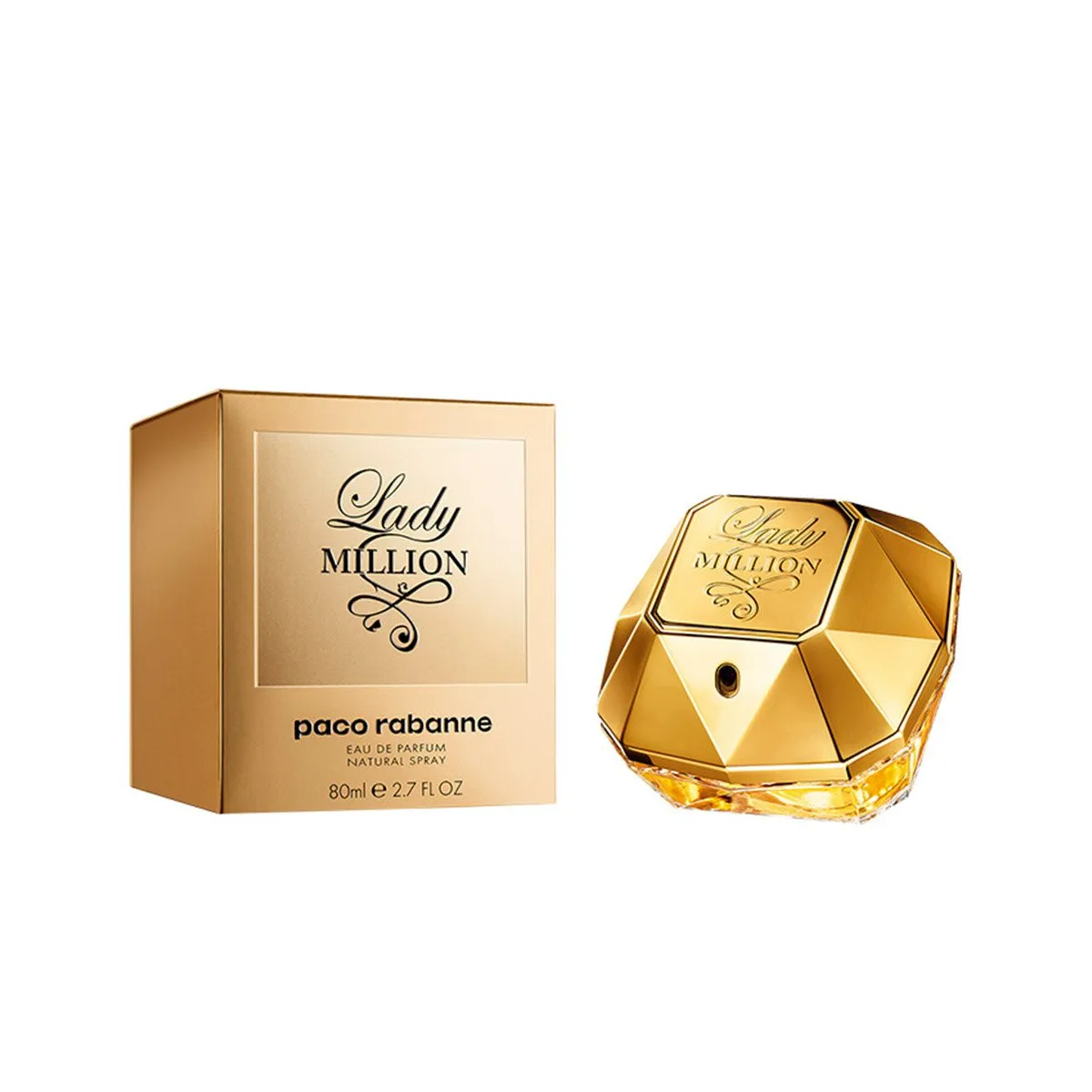 Rabanne Lady Million Eau De Parfum 80ml 2 Rabanne Lady Million Eau De Parfum 80ml