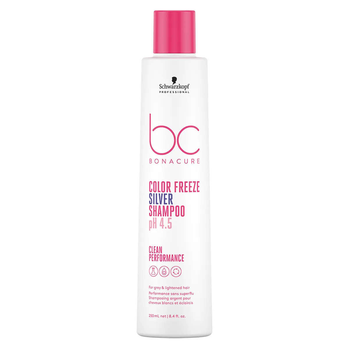 Shampooing Silver Ph Schwarzkopf BC Color Freeze 250 ml 2 Shampooing Silver Ph Schwarzkopf BC Color Freeze 250 ml