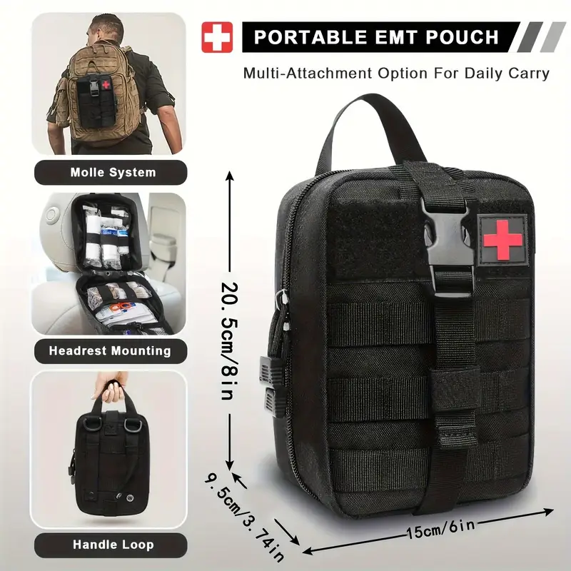 Trousse de premiers secours universelle de 205 pièces 4 Trousse de premiers secours universelle de 205 pièces – Image 3