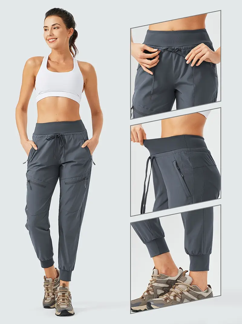 Pantalon de jogging léger pour femme, taille haute 13 Pantalon de jogging léger pour femme, taille haute – Image 12