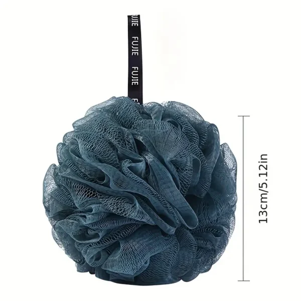 Lot de 3 éponges de bain en maille souple – Image 2