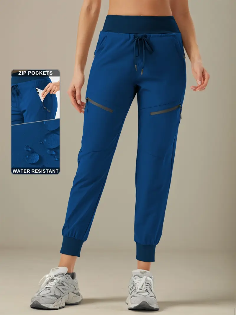 Pantalon de jogging léger pour femme, taille haute 3 Pantalon de jogging léger pour femme, taille haute – Image 2