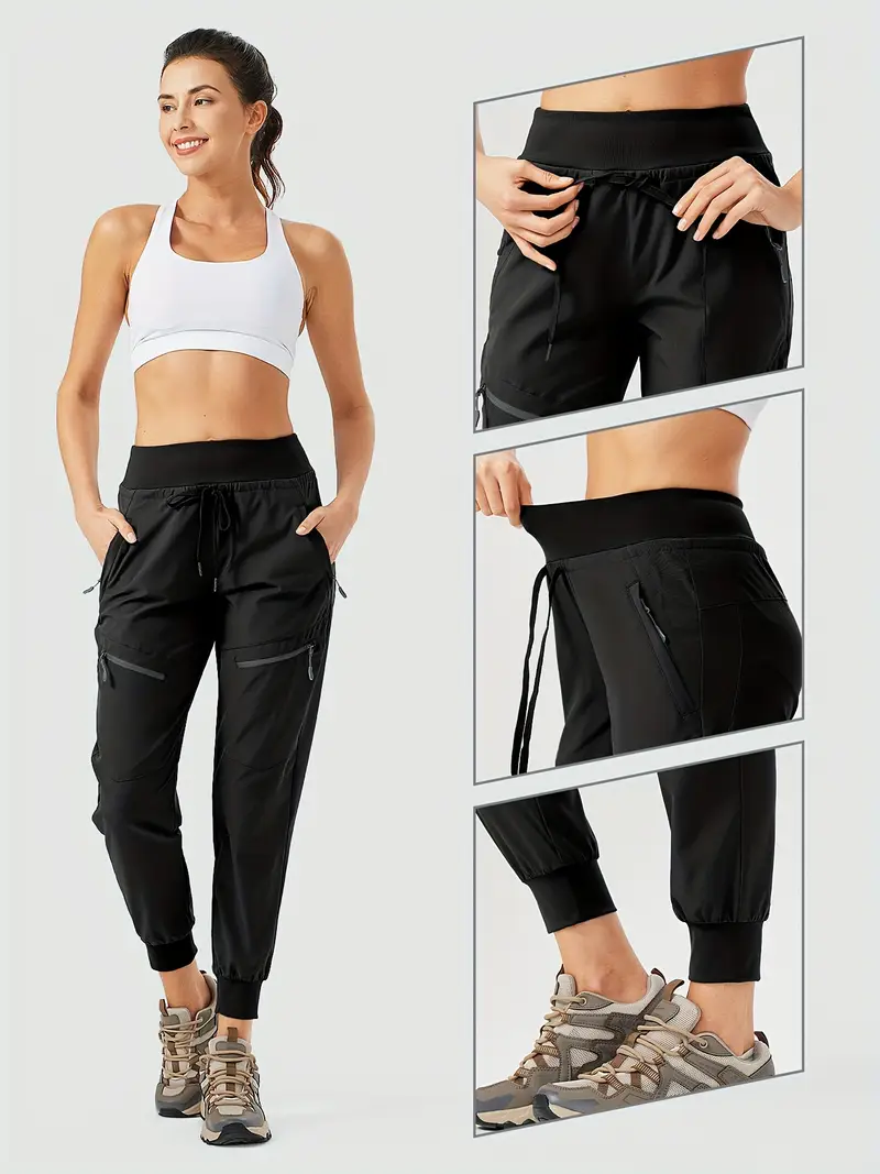 Pantalon de jogging léger pour femme, taille haute 16 Pantalon de jogging léger pour femme, taille haute – Image 15