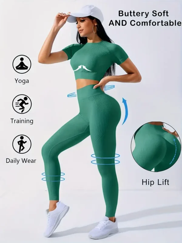 Ensemble de yoga 2 pièces – Image 2