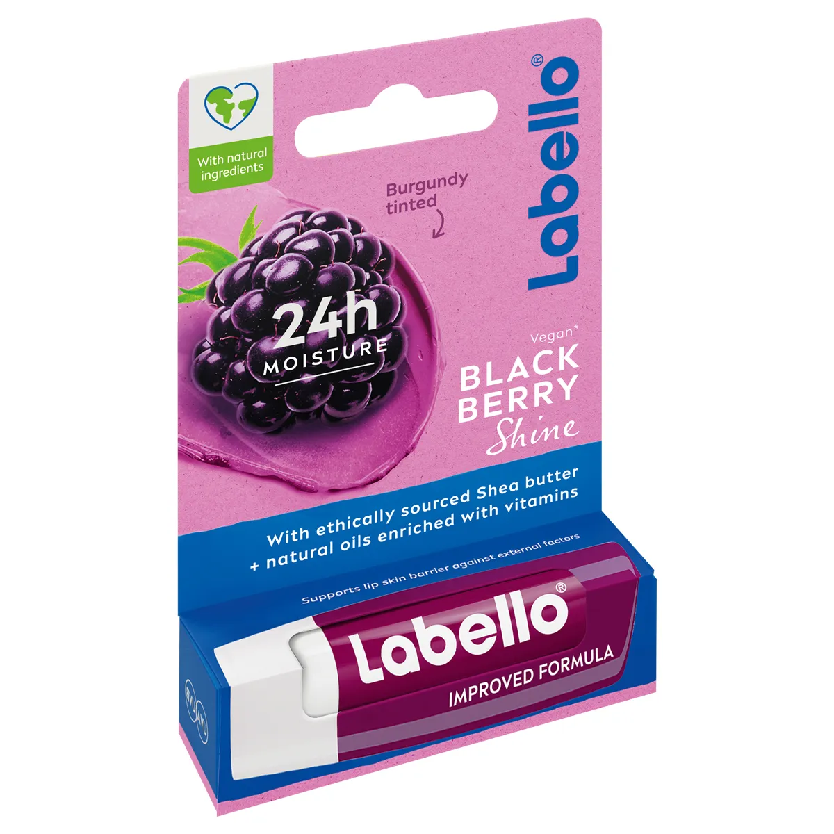 Labello Baume à Lèvres Blackberry 4,8 g 3 Labello Baume à Lèvres Blackberry 4,8 g – Image 2