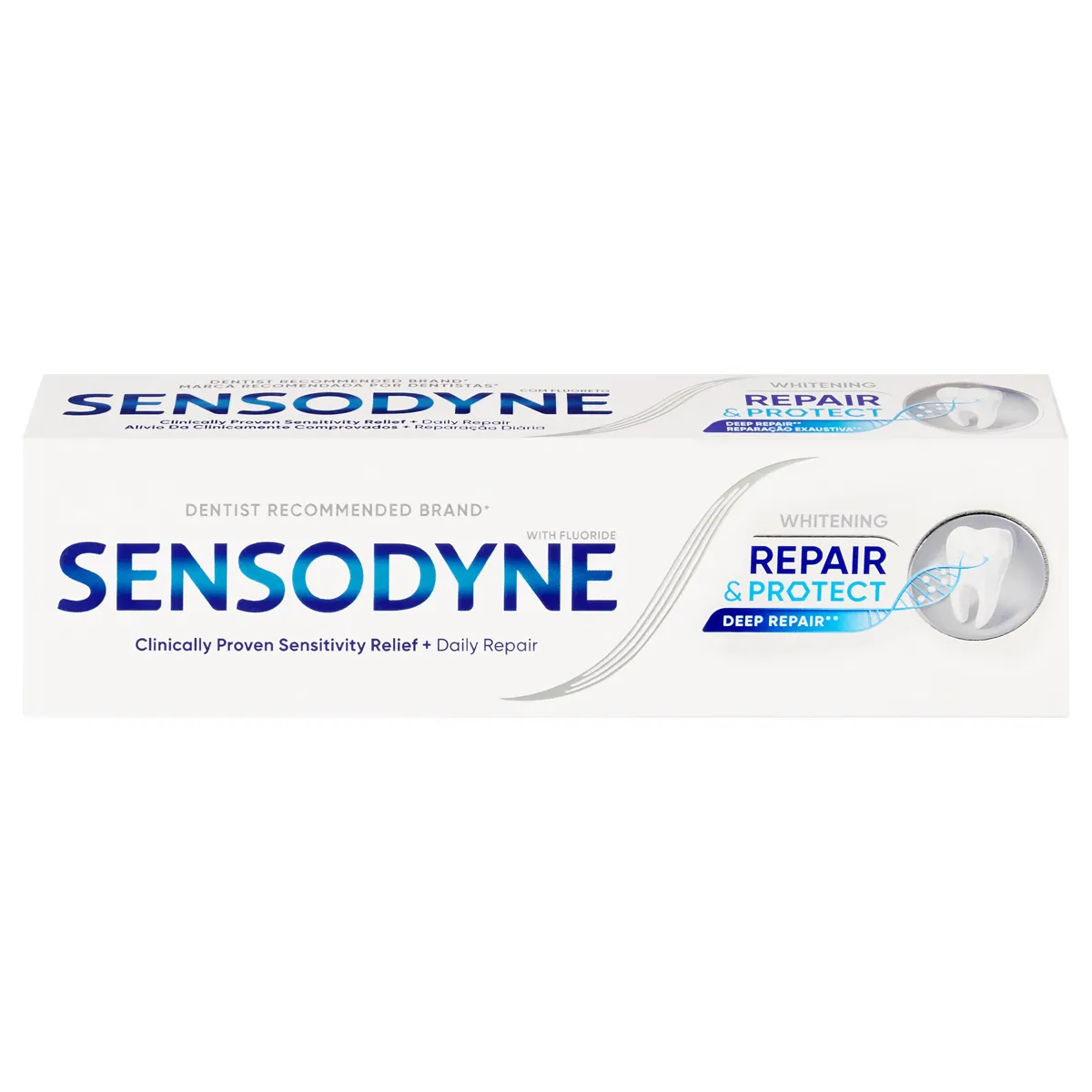 Dentifrice Sensodyne Repair & Protect Blanchissant Soulagement de la sensibilité 75 ml 4 Dentifrice Sensodyne Repair & Protect Blanchissant Soulagement de la sensibilité 75 ml – Image 3