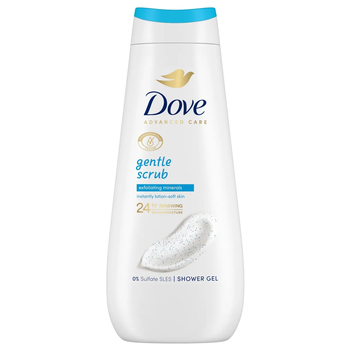 Gel de Douche Dove Advanced Care Gommage Doux Nettoyant Hydratant 400 ml 2 Gel de Douche Dove Advanced Care Gommage Doux Nettoyant Hydratant 400 ml