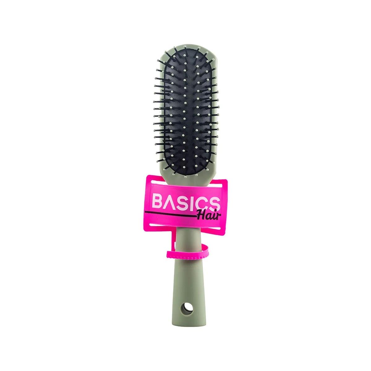 Brosse à cheveux Basics ovale verte 23 x 5,5 x 3,5 3 Brosse à cheveux Basics ovale verte 23 x 5,5 x 3,5 – Image 2