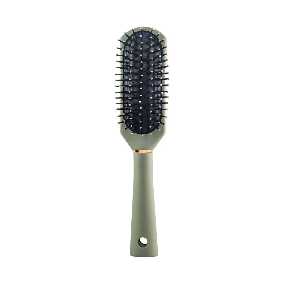 Brosse à cheveux Basics ovale verte 23 x 5,5 x 3,5 2 Brosse à cheveux Basics ovale verte 23 x 5,5 x 3,5