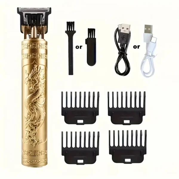 Tondeuse à cheveux sans fil pour homme, tondeuse professionnelle rechargeable par USB – Image 3
