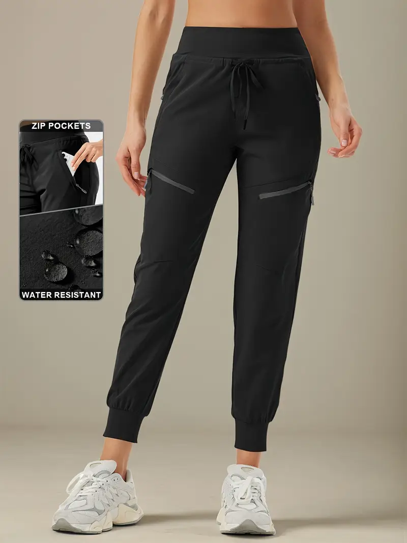 Pantalon de jogging léger pour femme, taille haute 18 Pantalon de jogging léger pour femme, taille haute – Image 17