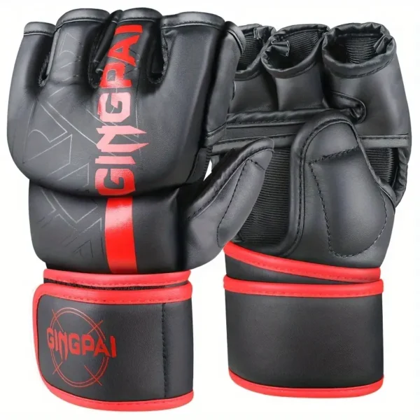 Paire de gants de boxe professionnels, adaptés au combat libre – Image 7
