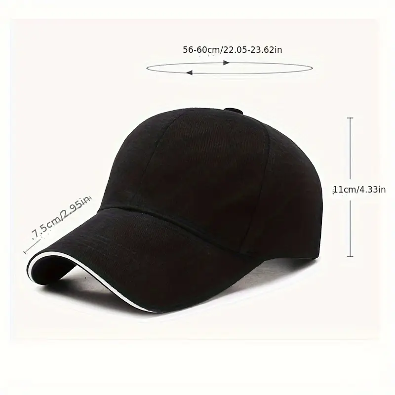 Casquette de baseball quatre saisons pour homme et femme 5 Casquette de baseball quatre saisons pour homme et femme – Image 4